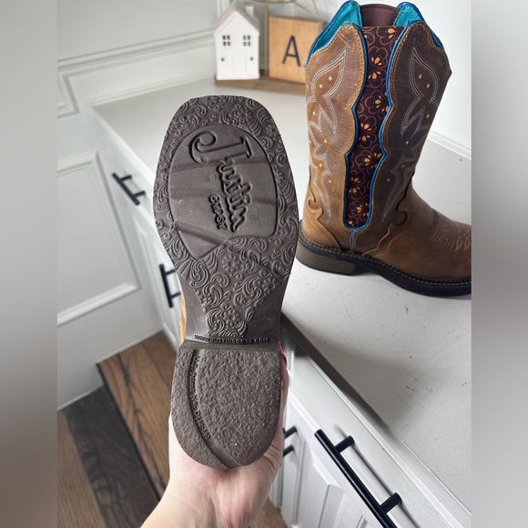 **SOLD**Justin Gypsy Women’s Cowboy Boots Size 9B Brown Western Floral - Picture 7 of 8